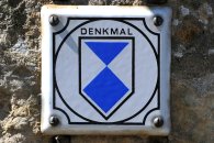 Schild Metall Emailie Denkmal Denkmalgeschützt Haus Förderung Denkmalschutz Museum Schild Metall Emailie Denkmal Denkmalgeschützt Haus Förderung Denkmalschutz Museum