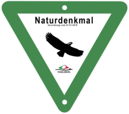 Schild Naturdenkmal Schild Naturdenkmal