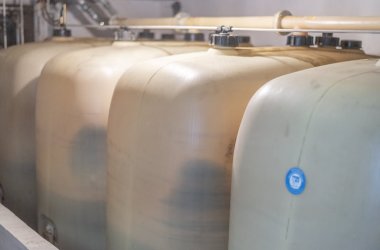 Heizöltanks im Keller von einem privaten Haushalt Heizöltanks im Keller von einem privaten Haushalt