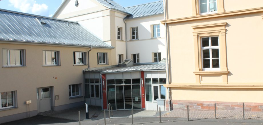 Eingangsbereich der KVA