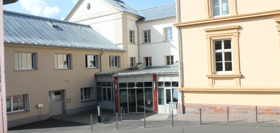 Eingangsbereich der KVA