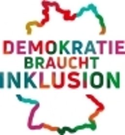 bmaBE18001_Logo_Inklusion_gross_RGB Logo Dmeokratie braucht Inklusion