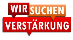 Symbolbild: Wir suchen Verstärkung