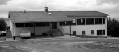 Speisesaal um 1962 Speisesaal um 1962