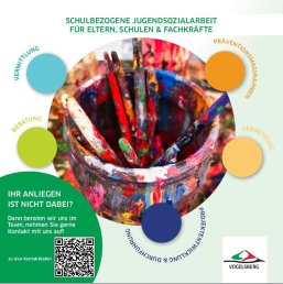 Bild vom Flyer schulbezogene Jugendsozialarbeit Bild vom Flyer schulbezogene Jugendsozialarbeit