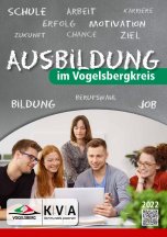 Cover der Ausbildungsbroschüre 2022