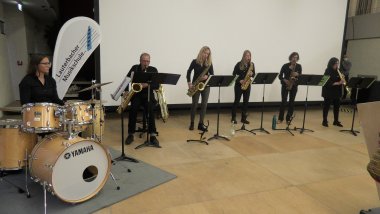 Die Formation Sax Affair sorgte im ersten Teil des   Programms für gute musikalische Unterhaltung. 