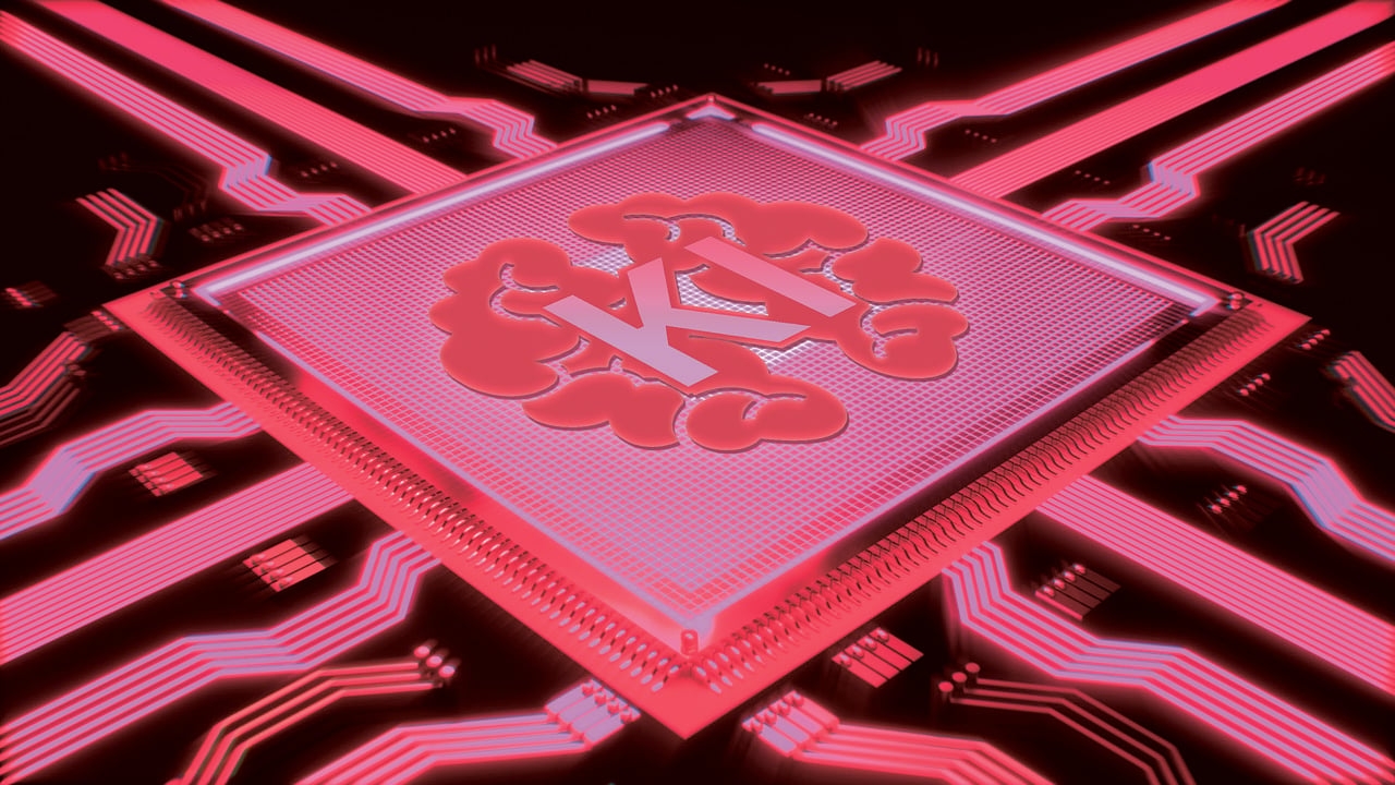 Ein Computerchip ist mit den Buchstaben KI beschrieben.  Symbolbild für Künstliche Intelligenz