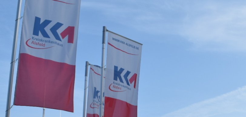 Eingangsbereich des Kreiskrankenhauses Alsfeld