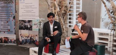 Krystian Brys interviewt Hazeem Bhatti.