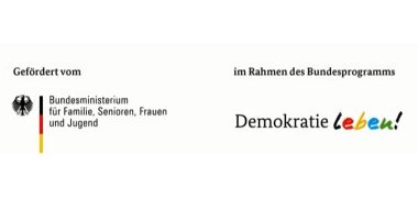 Logo des Bundesprogrammes "Demokratie leben"