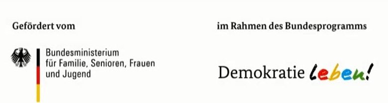 Logo des Bundesprogrammes "Demokratie leben"