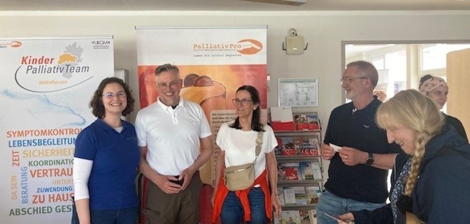 Die Palliativteams für Kinder und Erwachsene informieren beim Markt der palliativen Möglichkeiten