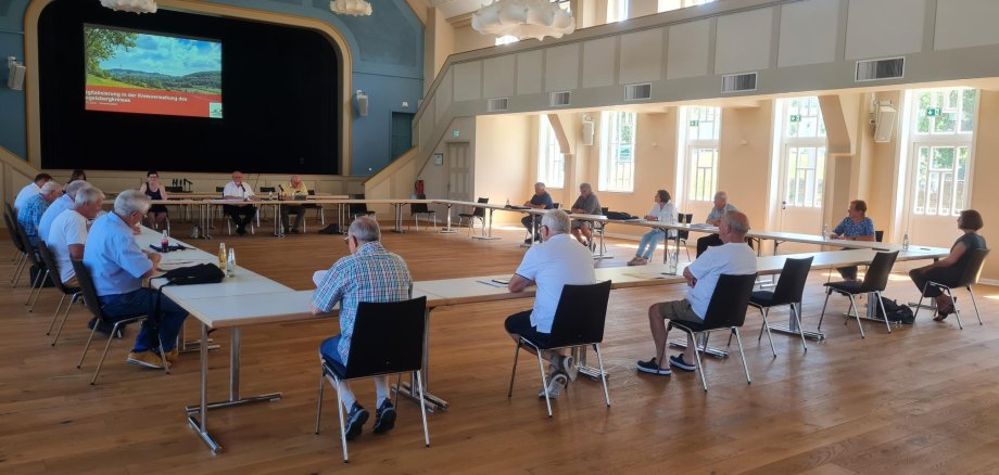Sitzung des Seniorenbeirats in der Adolf-Spieß-Halle in Lauterbach