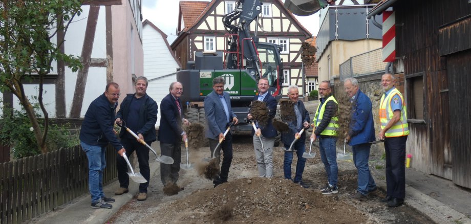 Spatenstich Frischborn