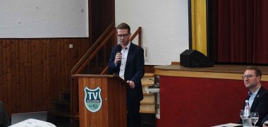 Michael Ruhl, Staatssekretär für Landwirtschaft und Umwelt, Weinbau, Forsten, Jagd und Heimat, ging unter anderem auf die Neuausrichtung in der Landesregierung ein.
